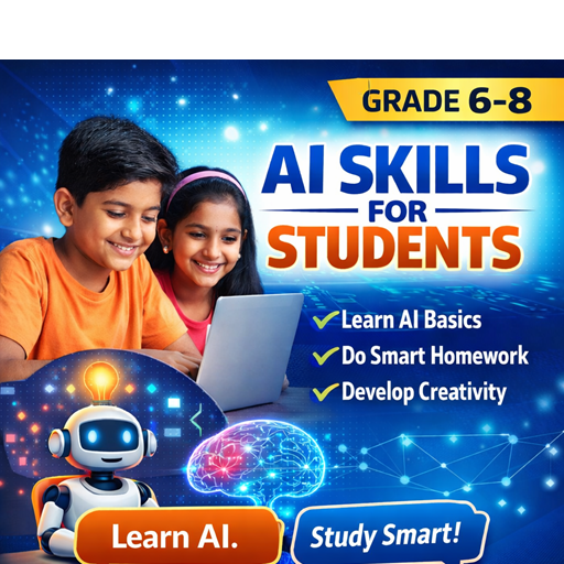 AI Skills for Students (Grade 6-8)