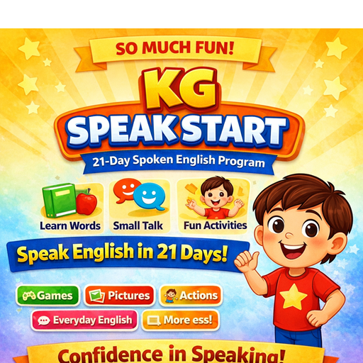 21 Days English Challenge (KG)