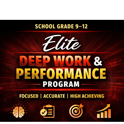 Elite Deep Work and Performance Program (School Grade 9-12)