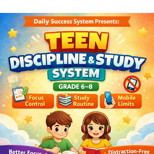 Teen Discipline and Study System (Grade 6-8)